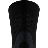 Bauerfeind Run Performance Mid Cut Socks, Men, Black, 38-41