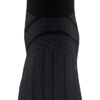 Bauerfeind Run Performance Mid Cut Socks, Men, Black, 42-45