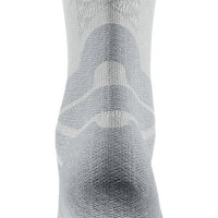 Bauerfeind Run Performance Mid Cut Socks, Men, White, 38-41