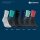 Bauerfeind Run Performance Mid Cut Socks, Men, White, 46-49