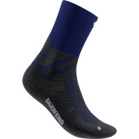 Bauerfeind Run Performance Mid Cut Socks, Men, Navy, 38-41