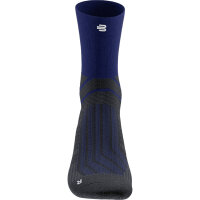 Bauerfeind Run Performance Mid Cut Socks, Men, Navy, 42-45
