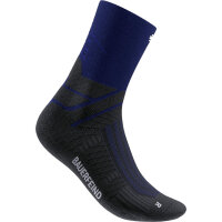 Bauerfeind Run Performance Mid Cut Socks, Men, Navy, 46-49