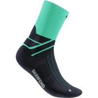 Bauerfeind Run Performance Mid Cut Socks, Men, Mint, 38-41