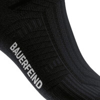 Bauerfeind Run Performance Mid Cut Socks, Women, Black, 43-46
