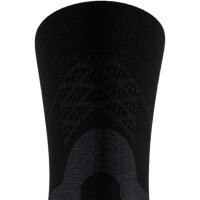 Bauerfeind Run Performance Mid Cut Socks, Women, Black, 43-46