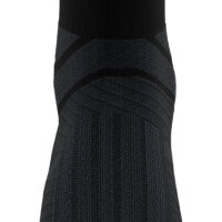 Bauerfeind Run Performance Mid Cut Socks, Women, Black, 43-46