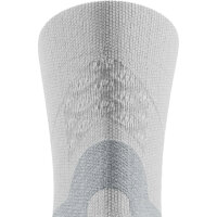 Bauerfeind Run Performance Mid Cut Socks, Women, White, 35-38