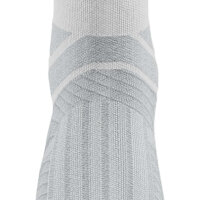 Bauerfeind Run Performance Mid Cut Socks, Women, White, 43-46