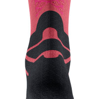Bauerfeind Run Performance Mid Cut Socks, Women, Coral, 35-38