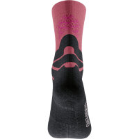 Bauerfeind Run Performance Mid Cut Socks, Women, Coral, 43-46