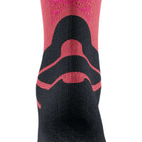 Bauerfeind Run Performance Mid Cut Socks, Women, Coral, 43-46