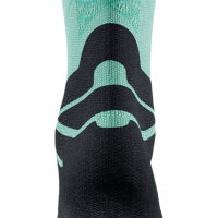 Bauerfeind Run Performance Mid Cut Socks, Women, Turquoise, 35-38