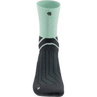 Bauerfeind Run Performance Mid Cut Socks, Women, Turquoise, 35-38