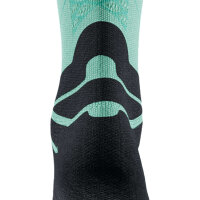 Bauerfeind Run Performance Mid Cut Socks, Women, Turquoise, 43-46