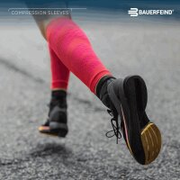 Bauerfeind Run Performance Compression Sleeves, Women, Black, S
