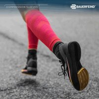 Bauerfeind Run Performance Compression Sleeves, Women, White, L