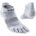 Injinji  RUN LIGHTWEIGHT NO-SHOW GRAY L