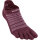 Injinji RUN LIGHTWEIGHT NO SHOW WOOL GARNET S