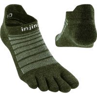 Injinji RUN LIGHTWEIGHT NO SHOW WOOL FOREST L