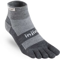 Injinji OUTDOOR MIDWEIGHT MINI-CREW NÜWOOL CHARCOAL M