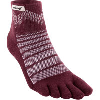 Injinji OUTDOOR MIDWEIGHT MINI-CREW WOOL GARNET S
