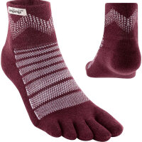 Injinji OUTDOOR MIDWEIGHT MINI-CREW WOOL GARNET S