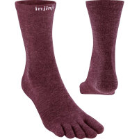 Injinji LINER CREW WOOL GARNET M