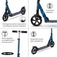 Micro Mobility micro suspension Midnight Blue