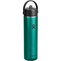 Hydro Flask 24 OZ LIGHTWEIGHT WIDE FLEX STRAW CAP EMERALD...