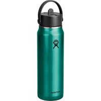Hydro Flask 32 OZ LIGHTWEIGHT WIDE FLEX STRAW CAP EMERALD...