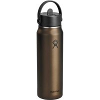 Hydro Flask 32 OZ LIGHTWEIGHT WIDE FLEX STRAW CAP OBSIDIAN