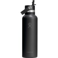 Hydro Flask 21 OZ STANDARD FLEX STRAW CAP BLACK