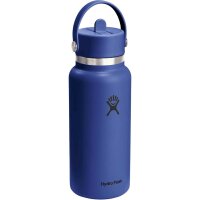 Hydro Flask 32 OZ WIDE FLEX STRAW CAP CAPRI BLUE
