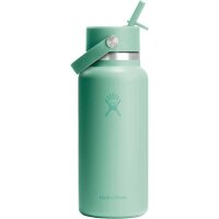 Hydro Flask 32 OZ WIDE FLEX STRAW CAP MERMAID GREEN