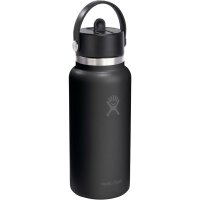 Hydro Flask 32 OZ WIDE FLEX STRAW CAP BLACK