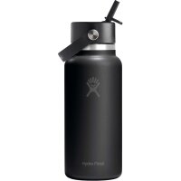 Hydro Flask 32 OZ WIDE FLEX STRAW CAP BLACK