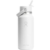 Hydro Flask 32 OZ WIDE FLEX STRAW CAP WHITE