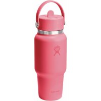 Hydro Flask 24 OZ WIDE FLEX STRAW TRAVEL BOTTLE POPSTAR PINK