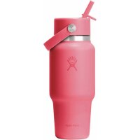 Hydro Flask 24 OZ WIDE FLEX STRAW TRAVEL BOTTLE POPSTAR PINK