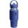 Hydro Flask 24 OZ WIDE FLEX STRAW TRAVEL BOTTLE CAPRI BLUE
