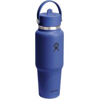 Hydro Flask 32 OZ WIDE FLEX STRAW TRAVEL BOTTLE CAPRI BLUE