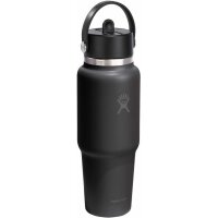 Hydro Flask 32 OZ WIDE FLEX STRAW TRAVEL BOTTLE BLACK