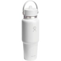 Hydro Flask 32 OZ WIDE FLEX STRAW TRAVEL BOTTLE WHITE