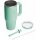 Hydro Flask 24 OZ TRAVEL TUMBLER CLEAR LID MERMAID GREEN