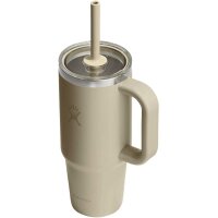 Hydro Flask 24 OZ TRAVEL TUMBLER CLEAR LID OAT