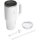 Hydro Flask 24 OZ TRAVEL TUMBLER CLEAR LID WHITE