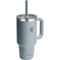 Hydro Flask 32 OZ TRAVEL TUMBLER CLEAR LID SHALE GRAY