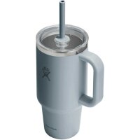 Hydro Flask 32 OZ TRAVEL TUMBLER CLEAR LID SHALE GRAY