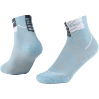 Buff® COOLNET® QUARTER SOCK CQ DUSTY BLUE XL